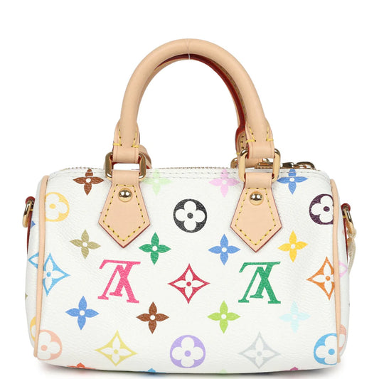 LV x Murakamii Speedy Designer Handbag