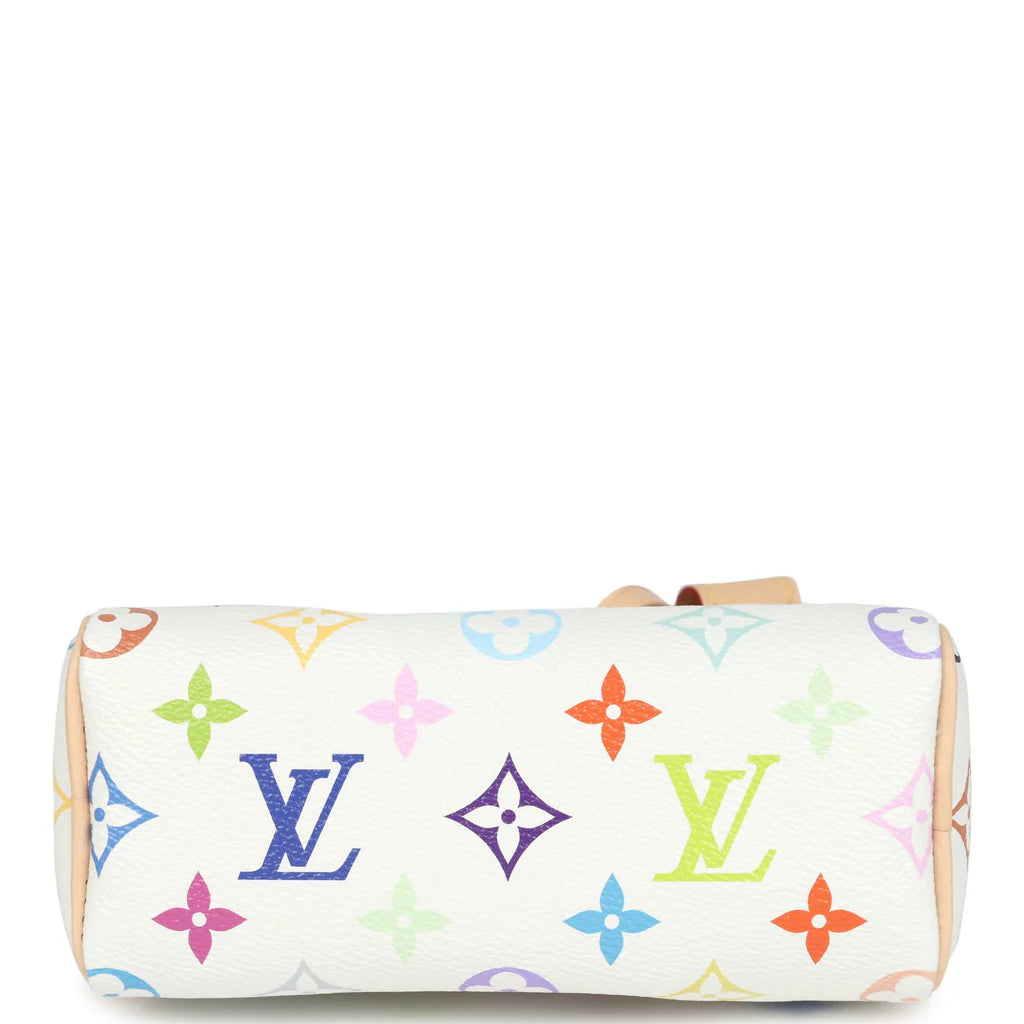 LV x Murakamii Speedy Designer Handbag