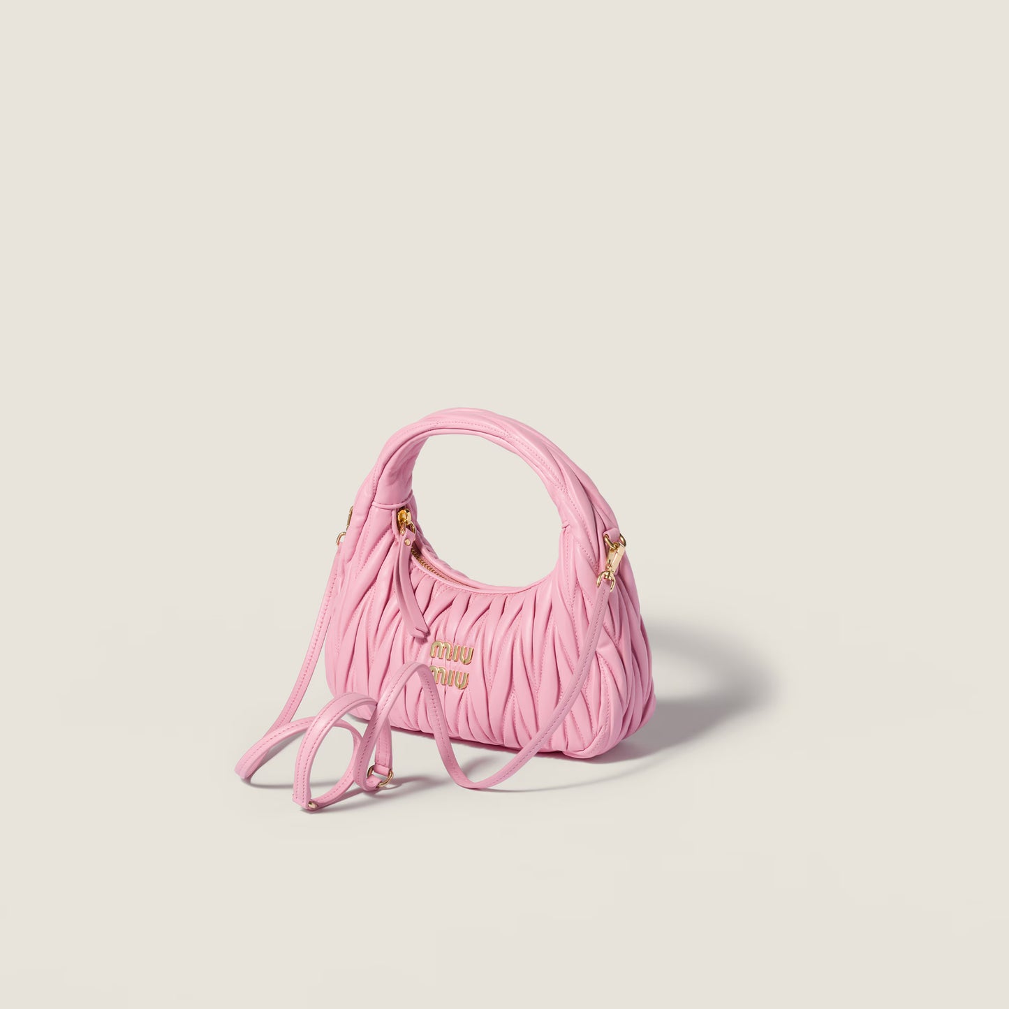 MM Wandar Matelassé Purse - Pink