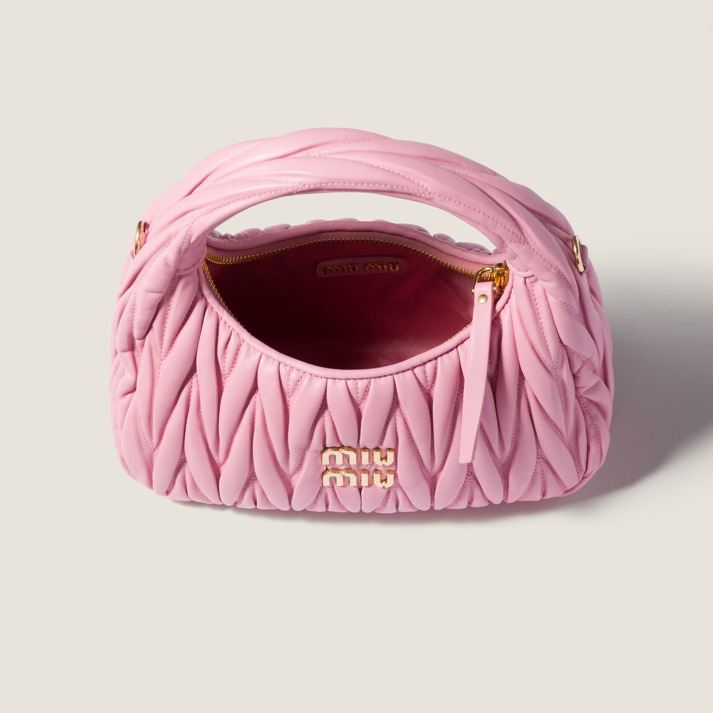 MM Wandar Matelassé Purse - Pink