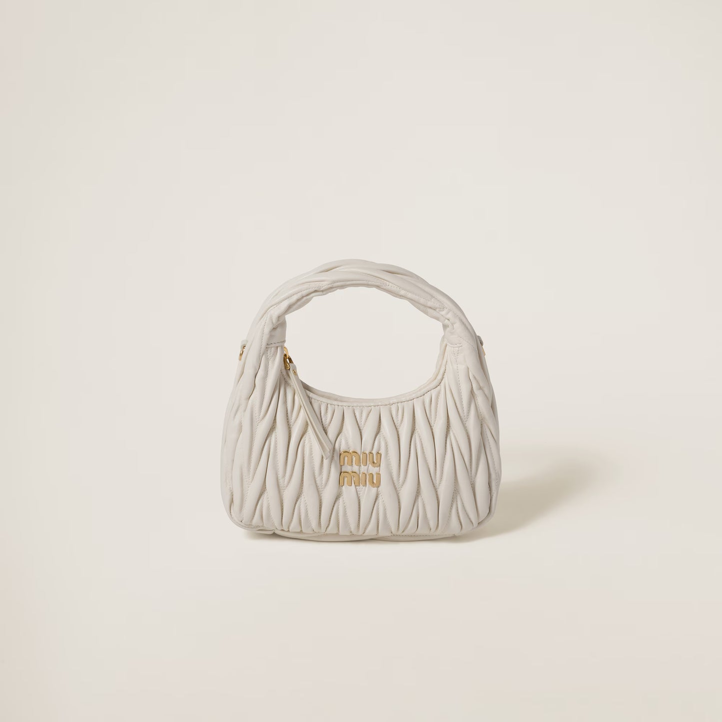 MM Wandar Matelassé Purse - White
