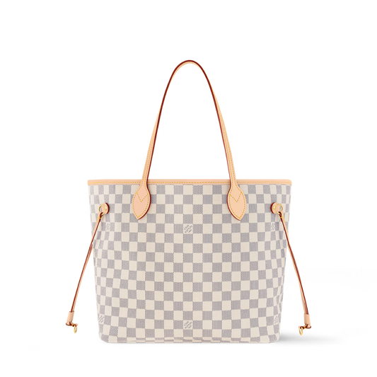 LV Neverfull MM Designer Bag (PINK INTERIOR)