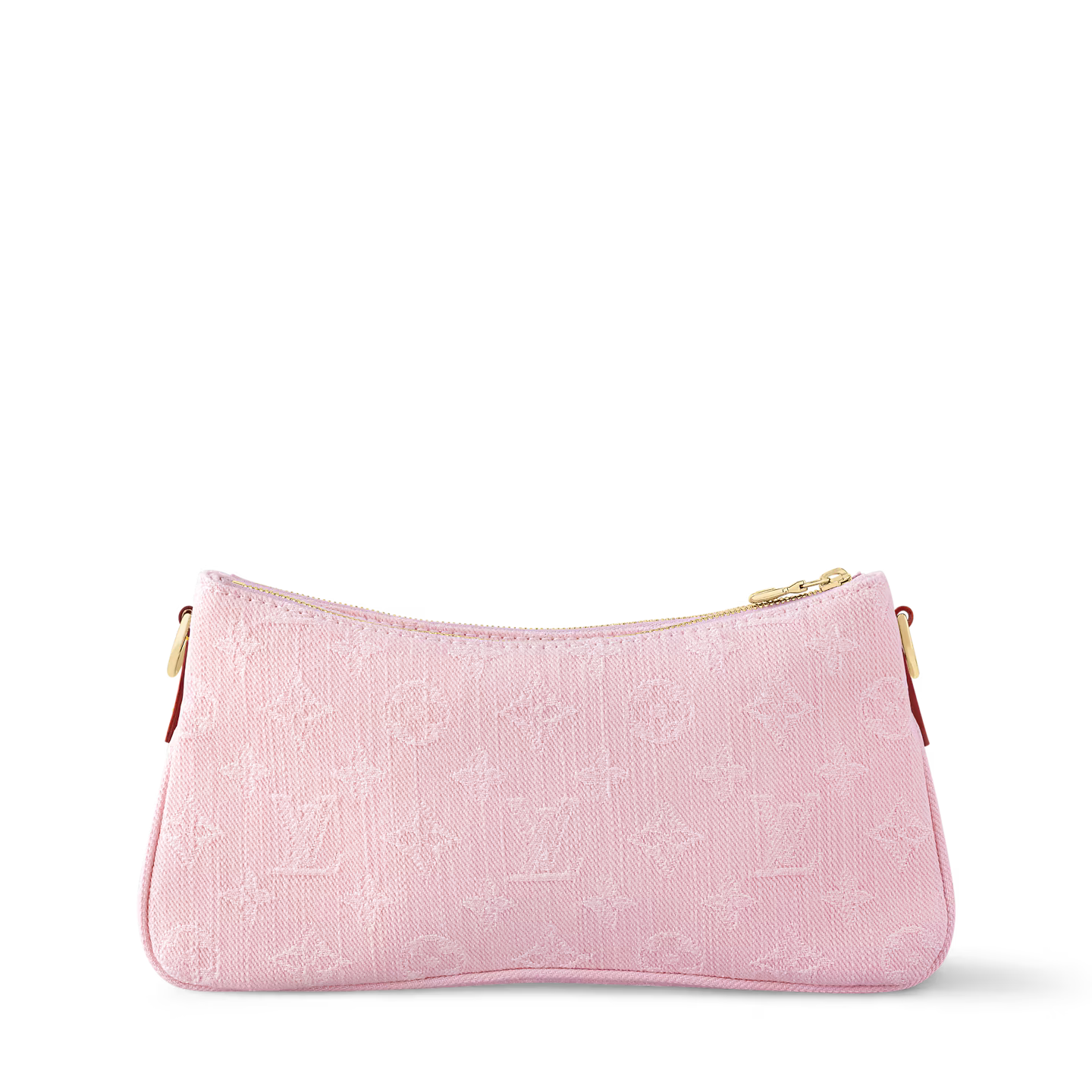 LV Liv Pochete Pink Denim Purse